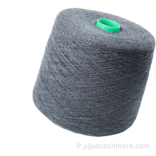90% de laine 10% de cachemire à tricot à main mélangée